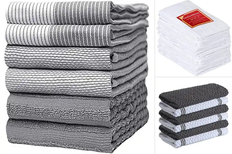 Detailed view of 10 Best 100% Cotton Dish Towels for Everyday Kitchen Use