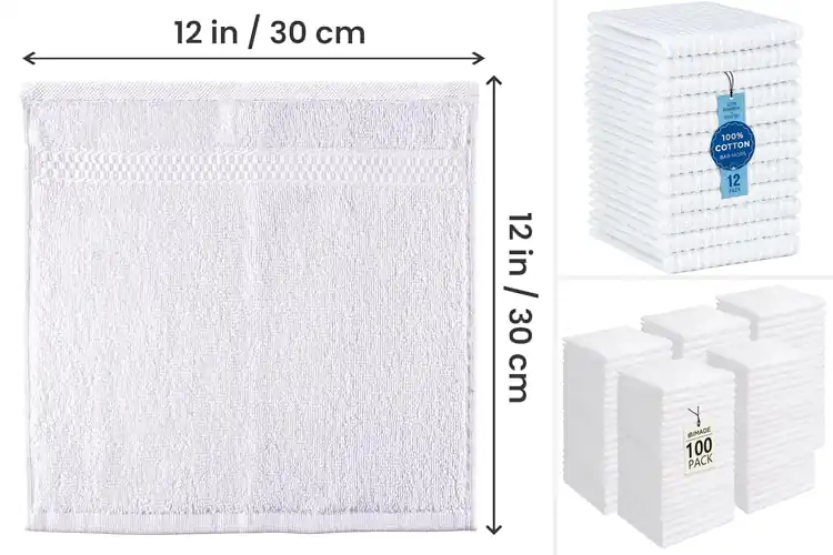 Detailed view of Best 12 By 12 Inch Towels