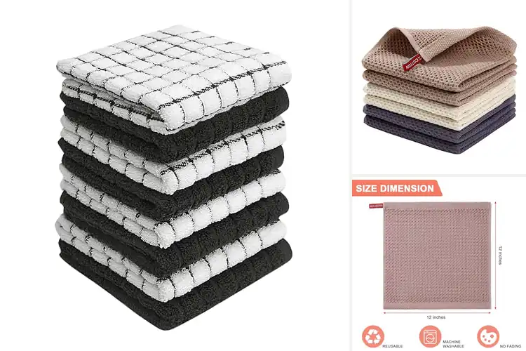 Detailed view of Best 12 Inch By 12 Inch Dish Towels