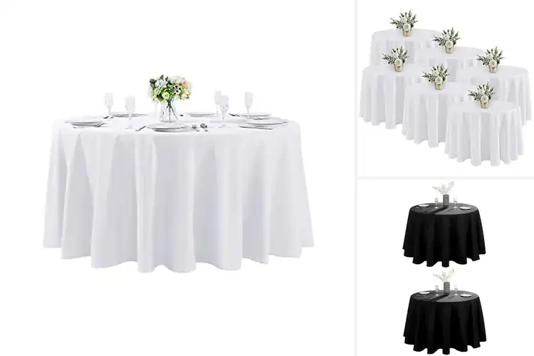 Detailed view of Best 120-Inch Round Tablecloths: Top 10 Picks for Your Event