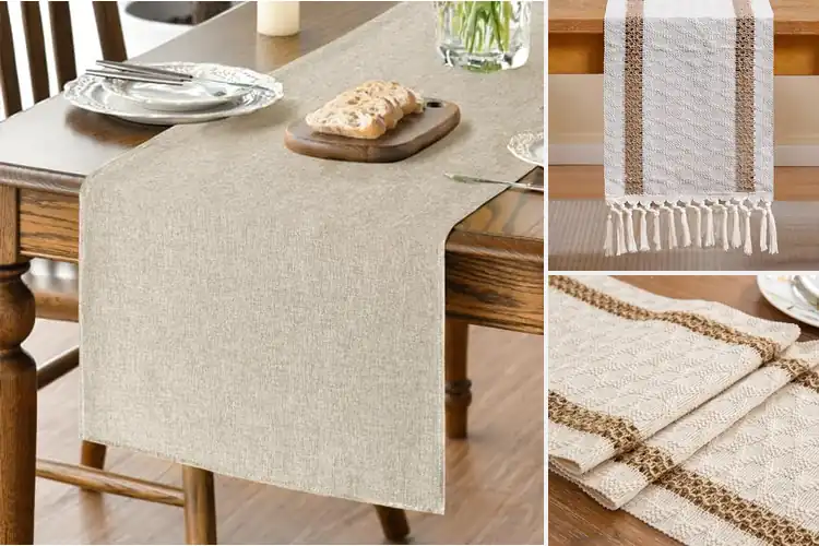Detailed view of Best 120 Inch Table Runner Size