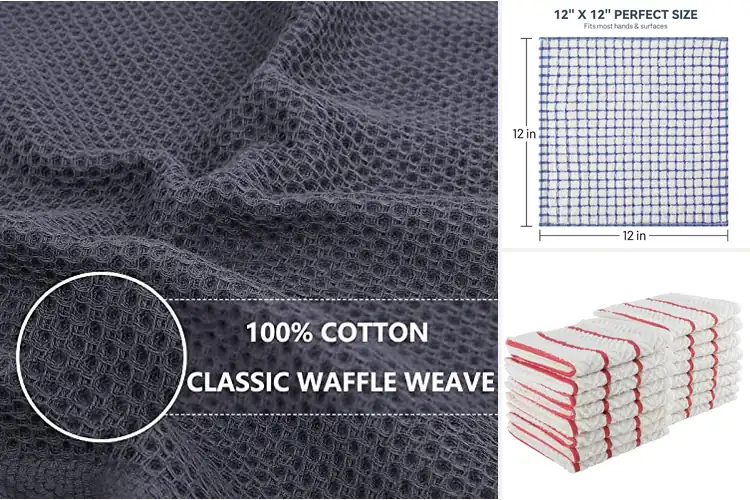 Detailed view of 10 Best 12×12 Dish Cloths: Soft Absorbent Long-Lasters