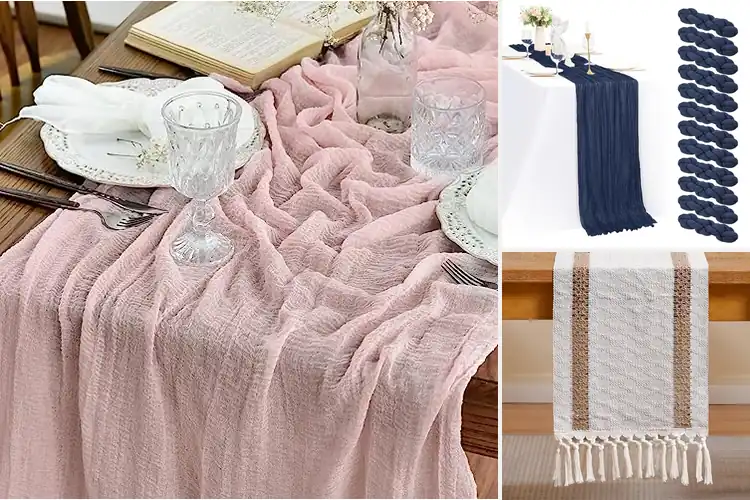 Detailed view of Best 35 Wide 120 Long Table Runners