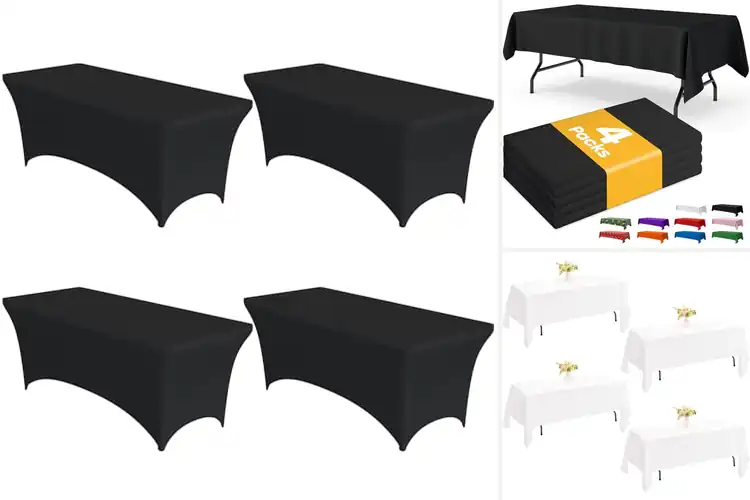 Detailed view of Best 4Pack Tablecloth Sets