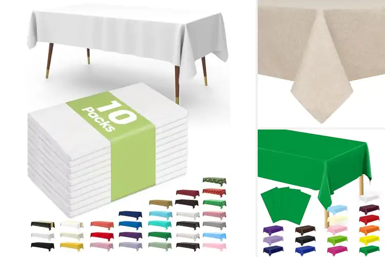 Detailed view of Best 54 By 108 Inch Rectangle Tablecloths