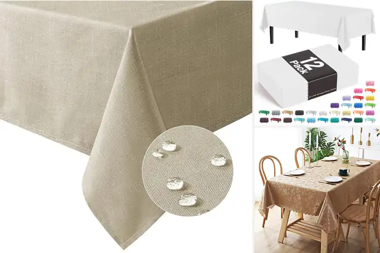 Detailed view of 10 Best 54-Inch By 108-Inch Table Cloths for Easy Cleanup