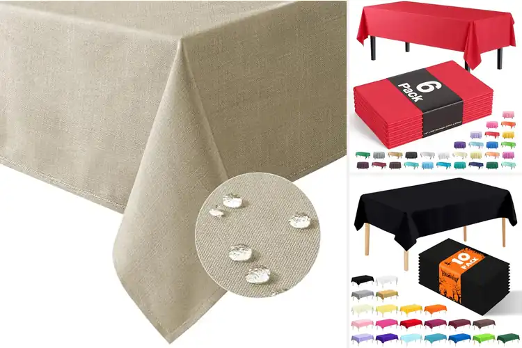 Detailed view of 10 Best 54-Inch By 108-Inch Tablecloths for Easy Cleanup