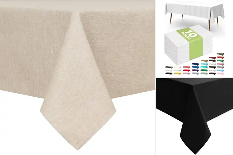 Detailed view of Best 54 X 108 Inch Tablecloths For Rectangular Tables