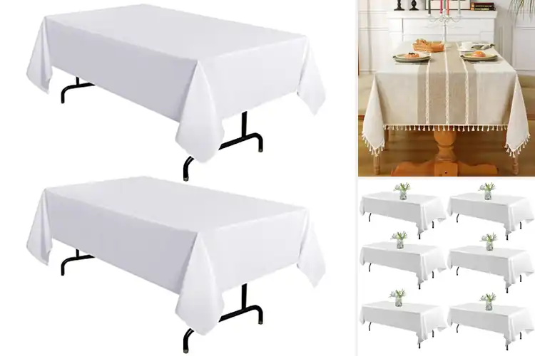Detailed view of 10 Best 6-Foot Tablecloths for Perfect Fit & Durability