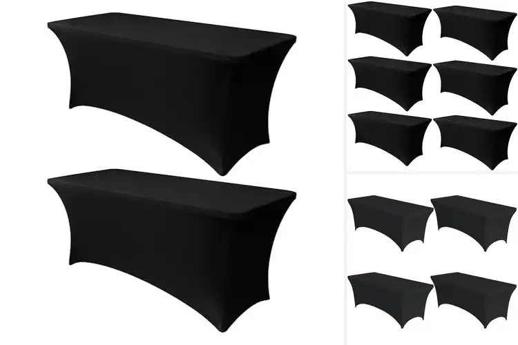 Detailed view of Best 6Ft Stretch Table Cover