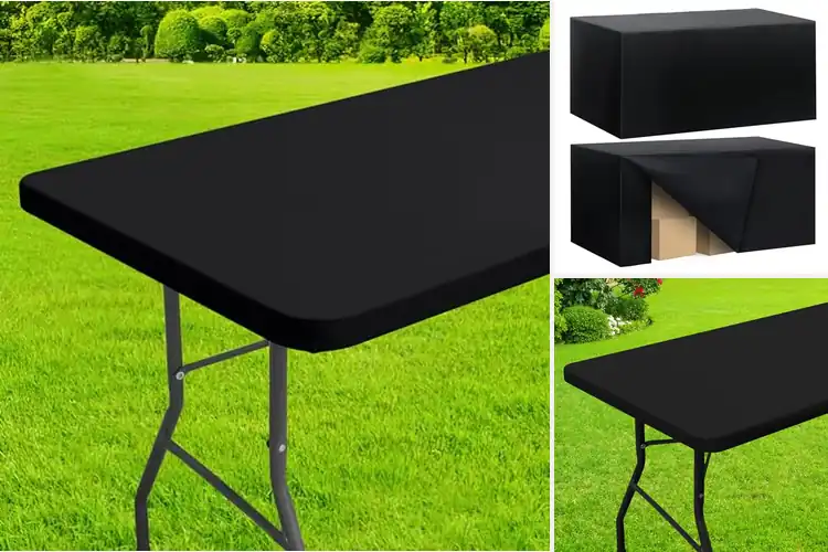 Detailed view of Best 6Ft Table Cover Fit