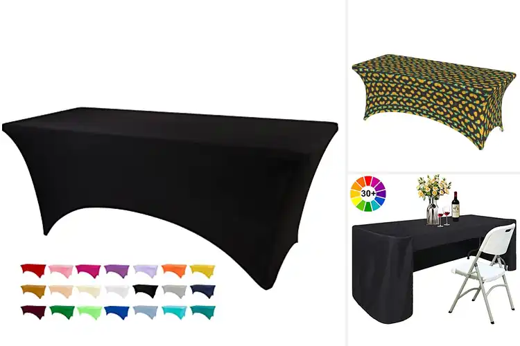 Detailed view of 10 Best 6FT Table Cover: Event Ready