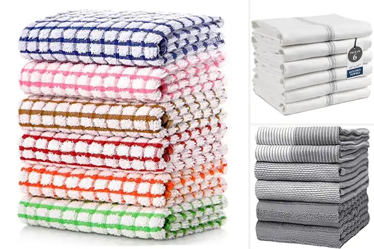Detailed view of Best 6Pack Cotton Dish Towels