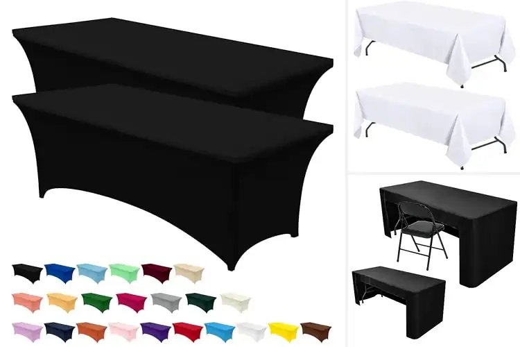 Detailed view of 10 Best 8-Foot Table Cloths for Durable, Stylish Coverage