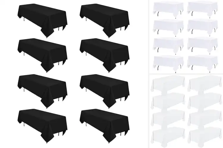 Detailed view of Best 8 Pack Value Tablecloths