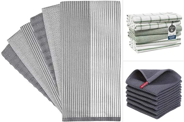 Detailed view of 10 Best Absorbent Cotton Dish Towels — Save Time & Ditch Paper