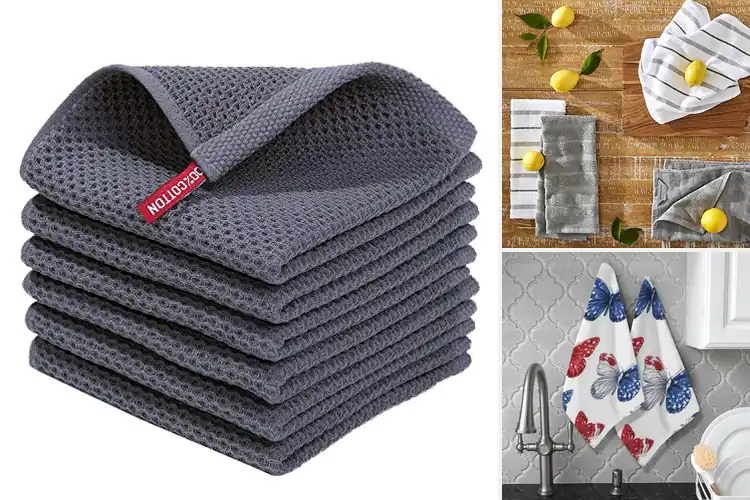 Detailed view of 10 Best Absorbent Kitchen Towels for Quick Spill Cleanup