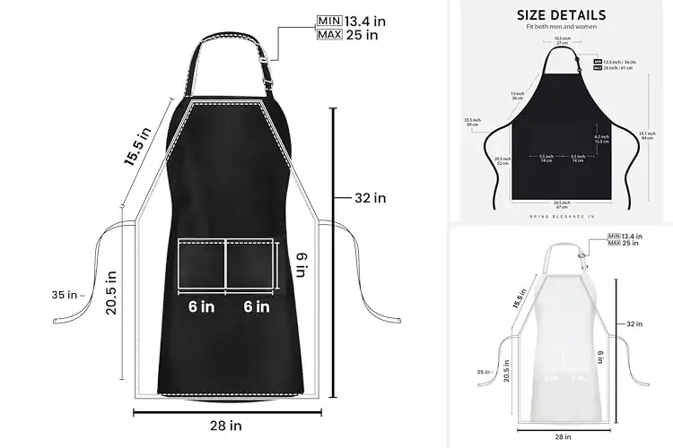 Detailed view of Best Adjustable Aprons: Top 10 Picks for Comfort & Style