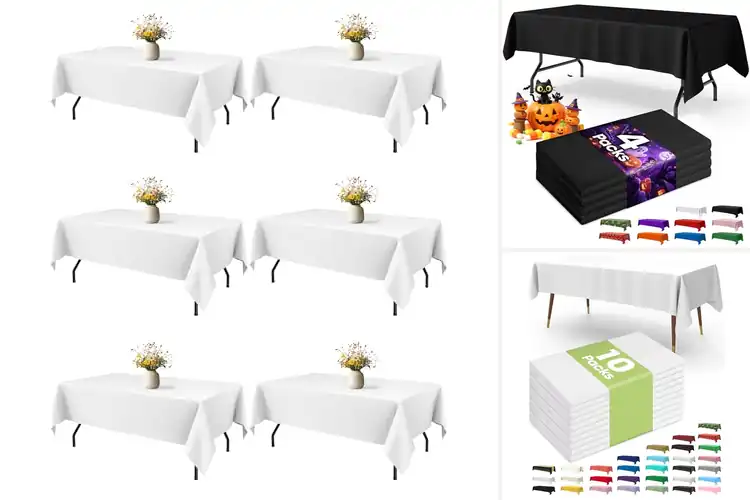 Detailed view of 10 Best Affordable Tablecloths for Effortless Hosting