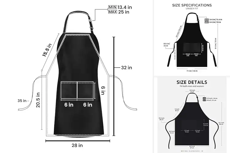 Detailed view of Best Aprons With Pockets: Top 10 Picks for Hands-On Tasks