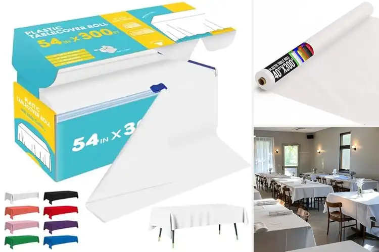 Detailed view of 10 Best Banquet Table Coverings: Spill-Proof and Simple