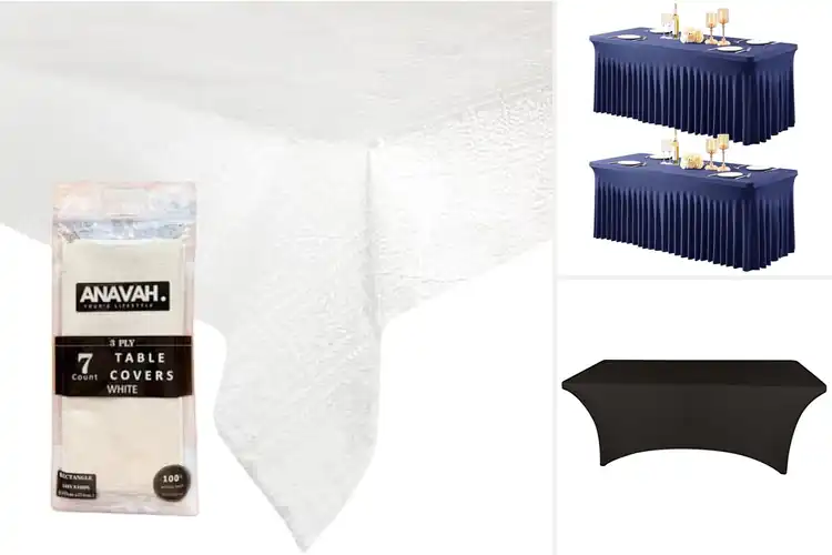 Detailed view of 10 Best Banquet Tablecovers: Stylish & Durable Picks