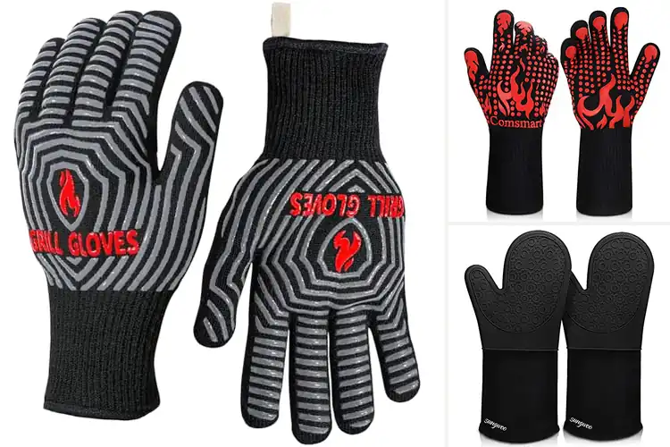 Detailed view of 10 Best BBQ Oven Mitts: Grill Burn-Free