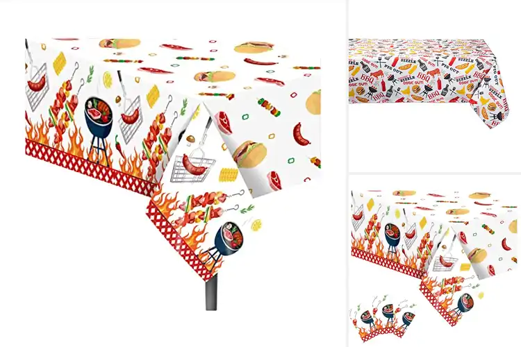 Detailed view of 10 Best BBQ Tablecloths: Keep Cookouts Clean and Fun