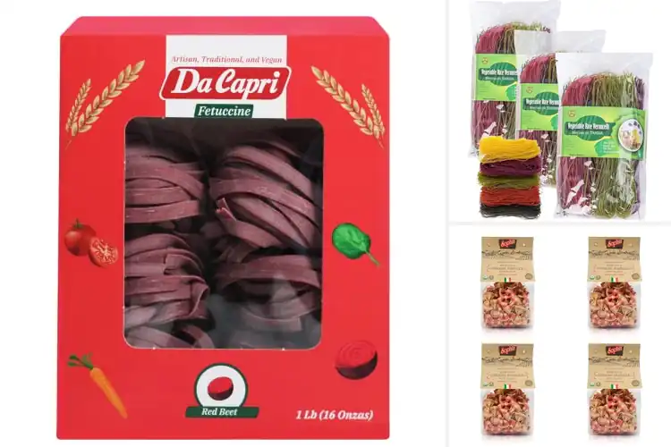 Detailed view of 7 Best Beet Noodles for Colorful, Healthy Meals
