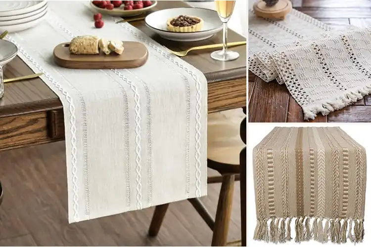 Detailed view of Best Beige Table Runners