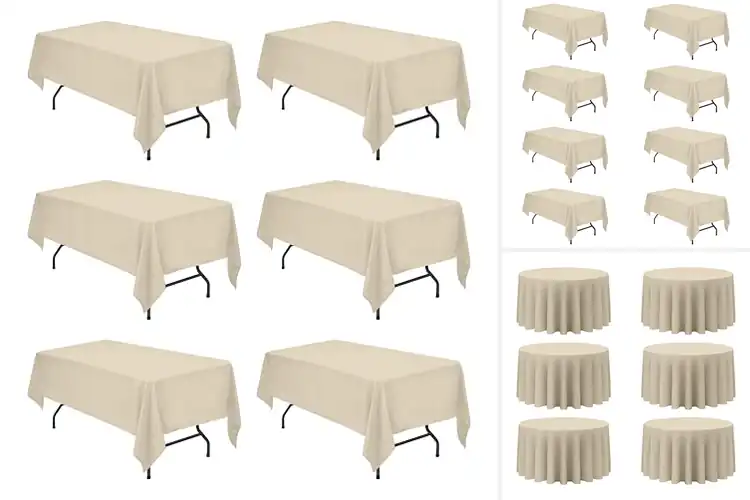 Detailed view of Best Beige Tablecloths