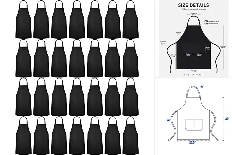 Detailed view of Best Bib Aprons Bulks