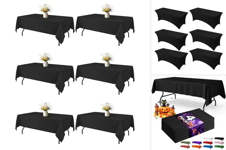 Detailed view of 10 Best Black Table Covers: Real Reviews & Top Picks