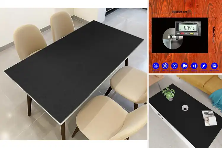 Detailed view of Best Black Table Protectors