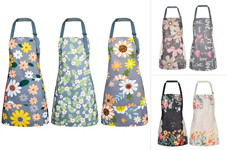 Detailed view of Best Blooming Aprons