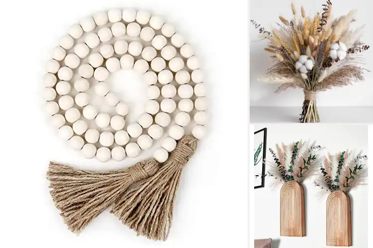 Detailed view of Best Boho Rustic Decorations