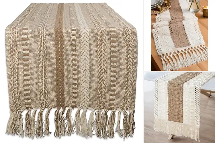 Detailed view of Best Boho Table Decor Runner
