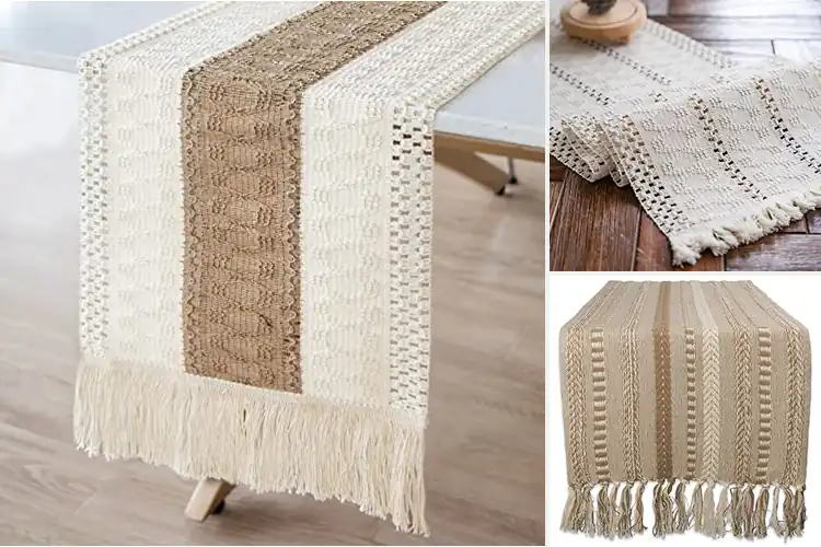 Detailed view of Best Boho Table Runner For Home
