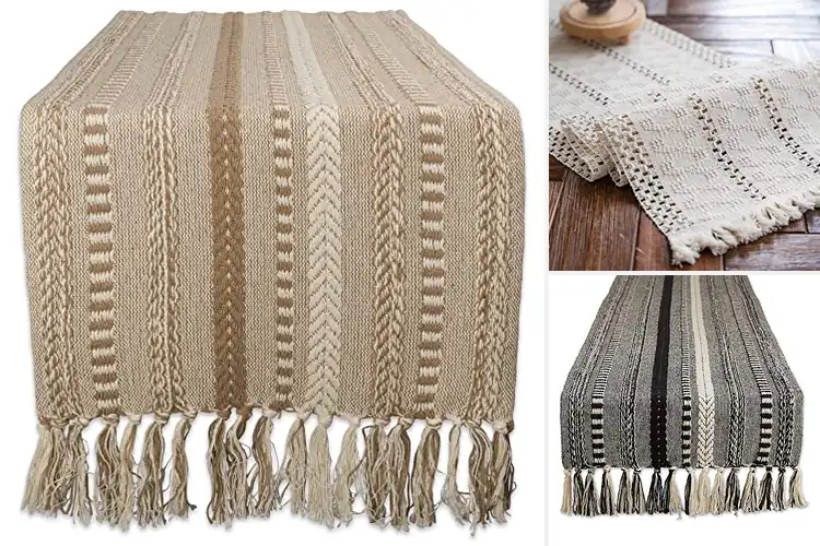 Detailed view of Best Boho Table Runner