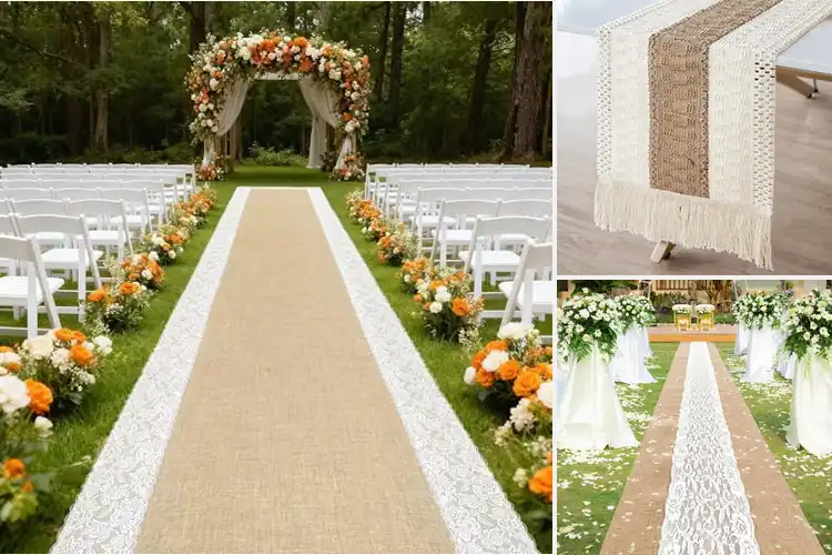 Detailed view of Best Boho Wedding Runners: Rustic Charm Awaits