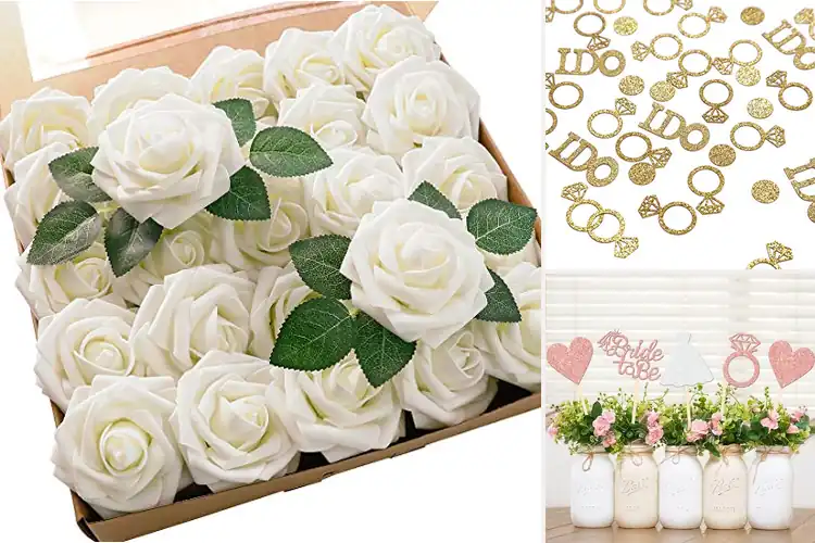 Detailed view of 10 Best Bridal Shower Table Decor: Dreamy Ideas