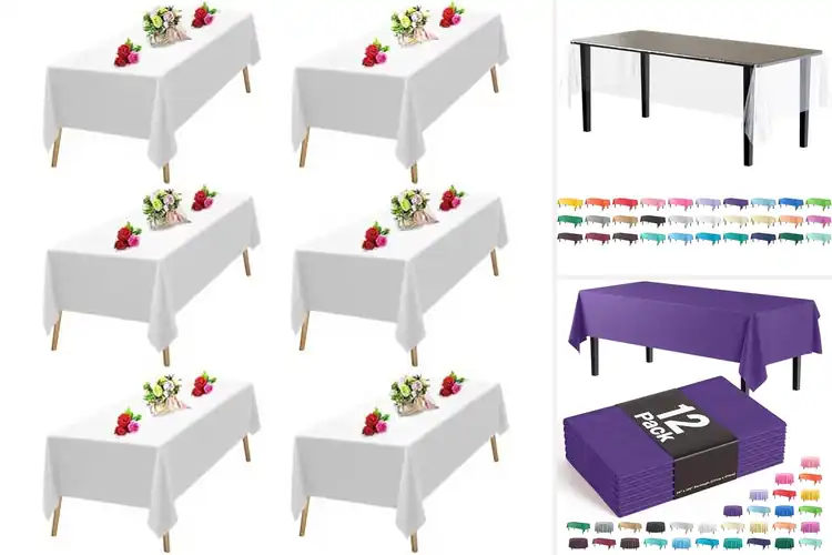 Detailed view of Best Budget Friendly Tablecloth Packs