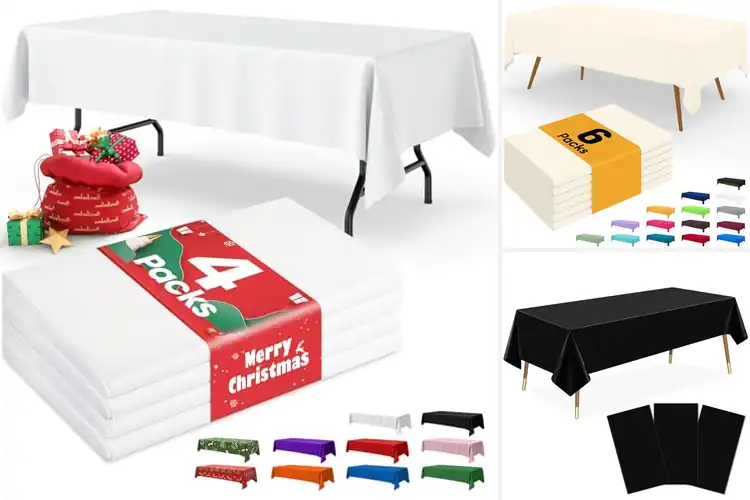 Detailed view of 10 Best Budget Friendly Tablecloths For Parties: Save & Style