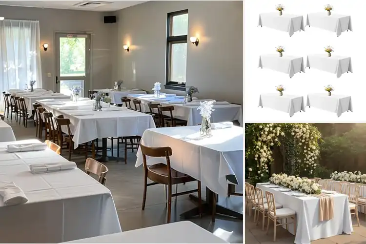Detailed view of 10 Best Budget Friendly Tablecloths to Elevate Your Table