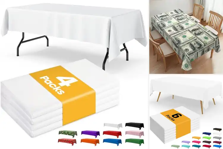 Detailed view of Best Budget Party Tablecloths: 10 Affordable, Stylish Picks