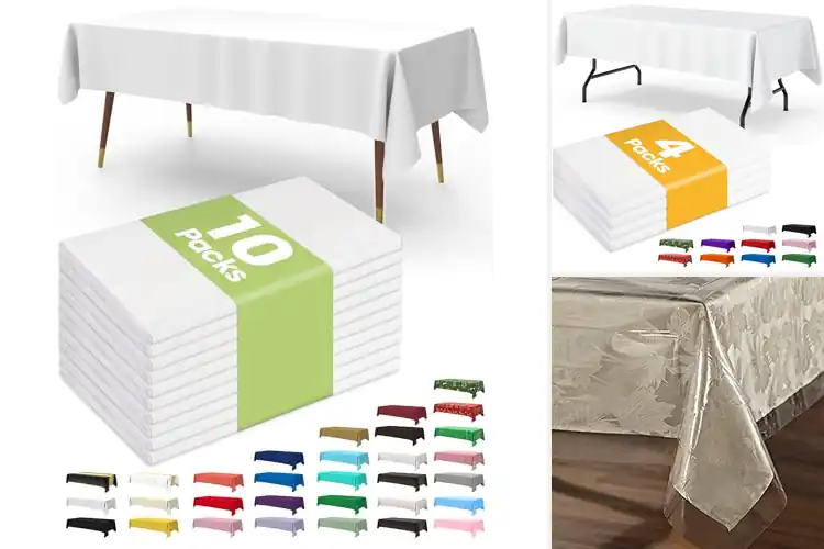 Detailed view of Best Budget Plastic Table Cloths: 10 Top Picks for Any Event