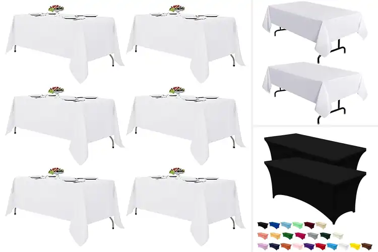 Detailed view of 10 Best Buffet Tablecloths: Keep it Clean