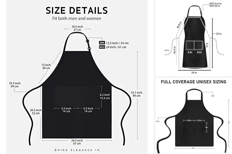 Detailed view of Best Bulk Aprons: Durable, Comfy & Smart