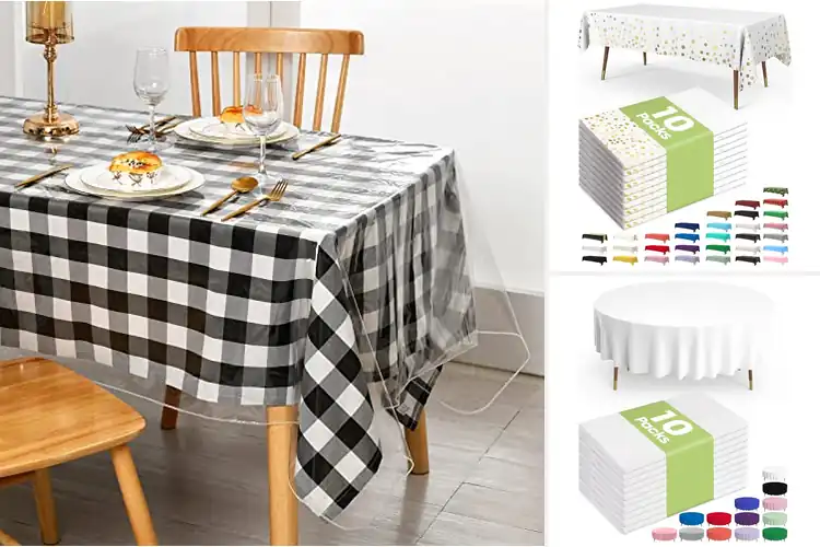 Detailed view of Best Cleanup Friendly Table Covers