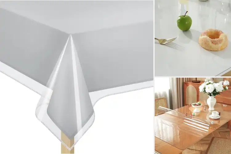 Detailed view of 10 Best Clear Table Cover Protectors: Spill-Proof & Easy Clean